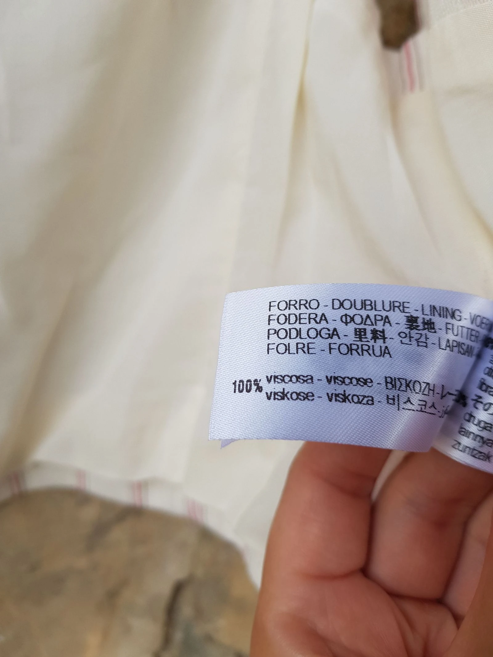 Chaleco sapateiro de riscas Zara S – photo 8